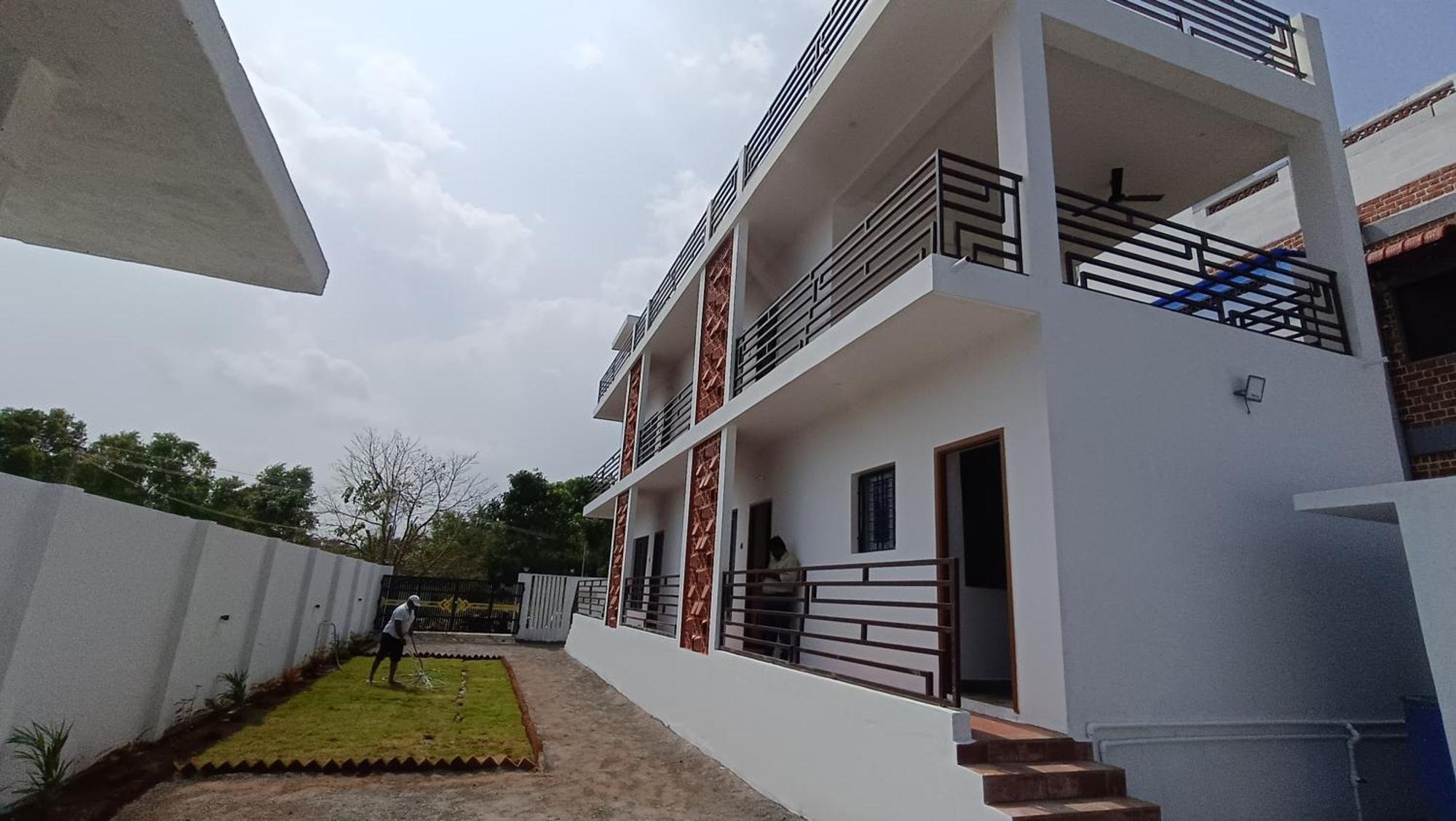 Sol Rouge Private Pool Villa Auroville Buitenkant foto